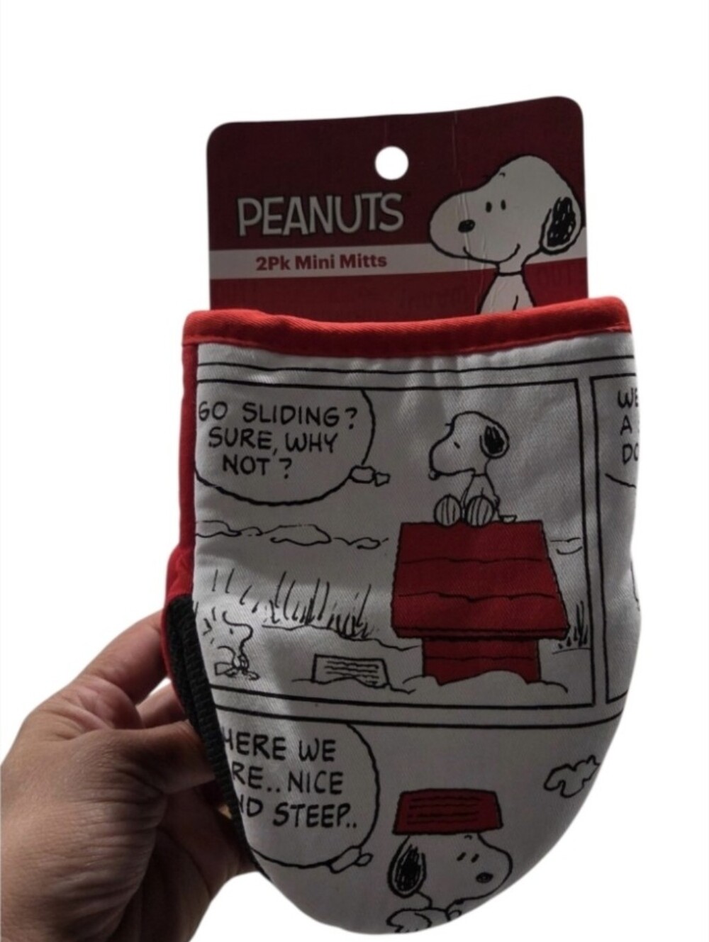 Peanuts 2-pack Mini Oven Mitt Set